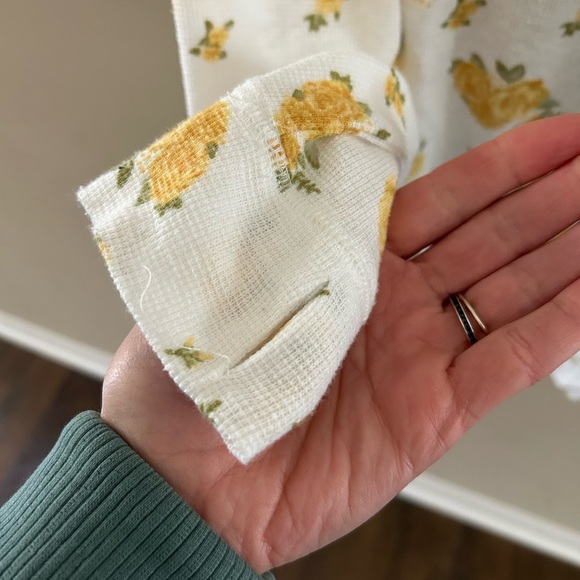 Free People Floral Bodysuit size small - Picture 4 of 6